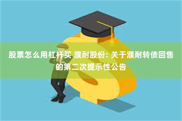 股票怎么用杠杆买 濮耐股份: 关于濮耐转债回售的第二次提示性公告