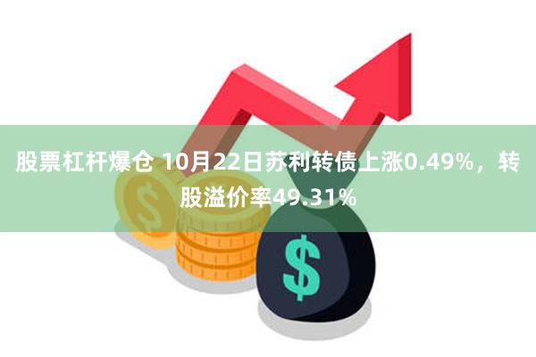 股票杠杆爆仓 10月22日苏利转债上涨0.49%，转股溢价率49.31%